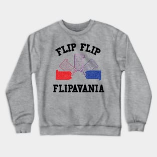 flip flip flipavania Crewneck Sweatshirt